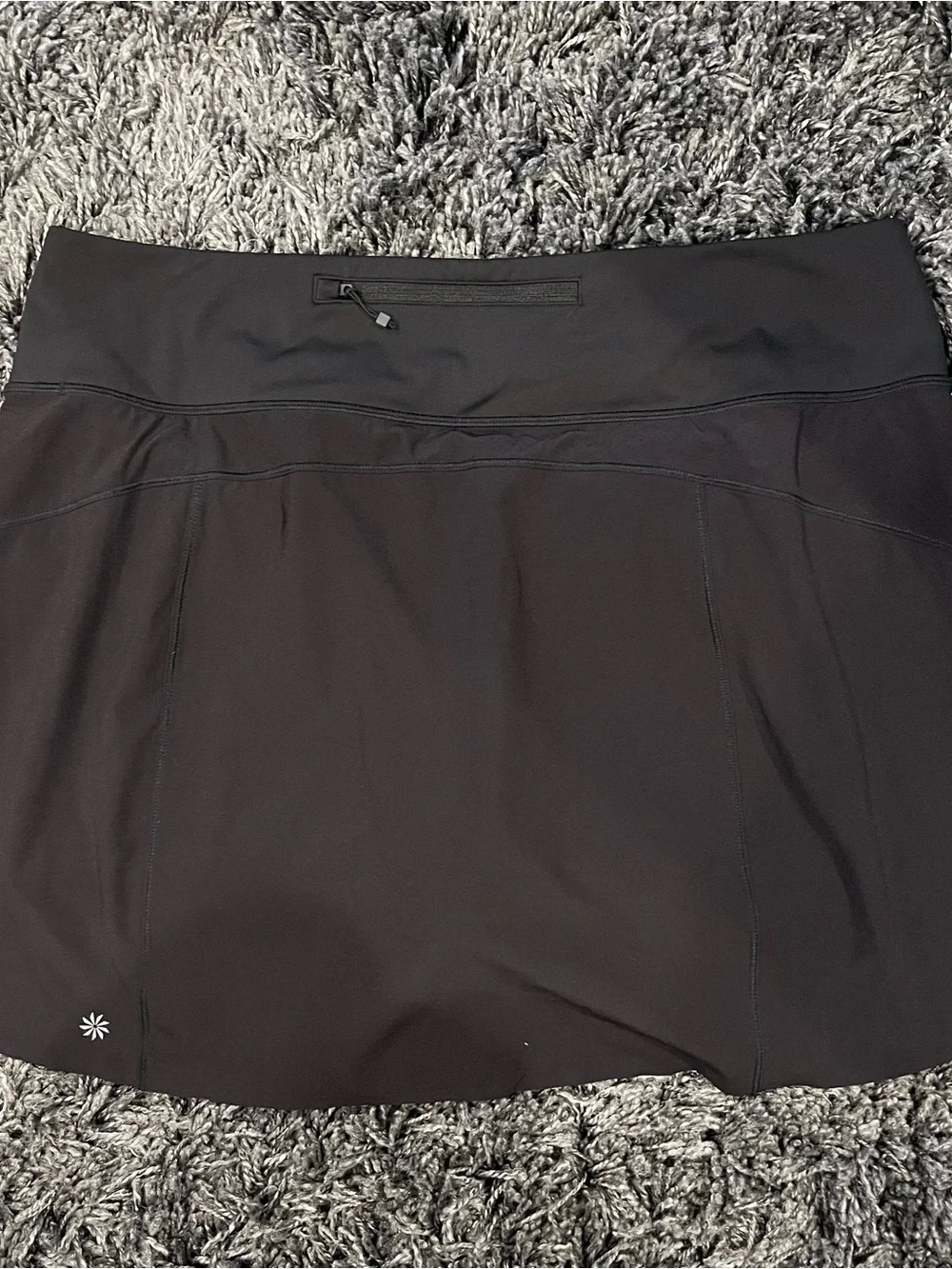 🌸ATHLETA RUN WITH IT BLACK SKORT 16IN SIZE XL🌸